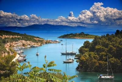 Shared Day Cruise from Corfu to Paxos-Gaios village via Antipaxos