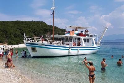 Royalty Full Day Boat Trip in Corfu with BBQ