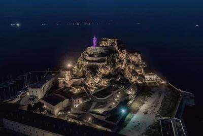 Night Life in Corfu Town Night Life in Corfu Town