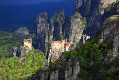 Meteora monasteries (Departure from Halkidiki)