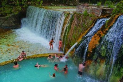 Private tour:Full day Pozar Baths & Edessa Waterfalls (Departure from Halkidiki)
