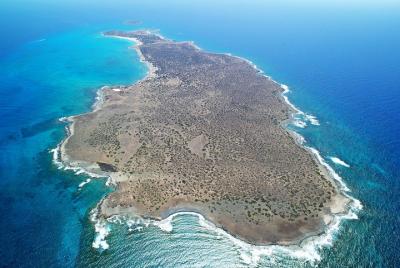 Chrissi Island from Heraklion