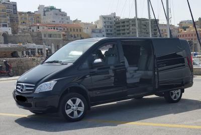 Transfer Airport to HERAKLION CITY OR PORT area up to 6 customers Transfer Airport to HERAKLION CITY OR PORT area up to 6 customers