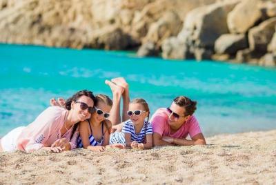 Discover Mykonos Island and Town - Family Swimming  Discover Mykonos Island and Town - Family Swimming
