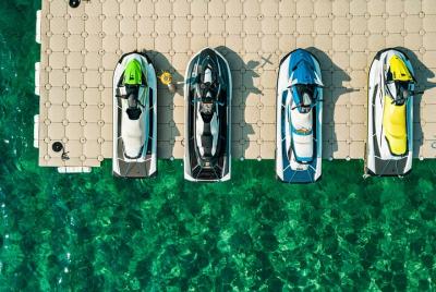 Jet Ski Adventure in Super Paradise Beach, Mykonos  Jet Ski Adventure in Super Paradise Beach, Mykonos