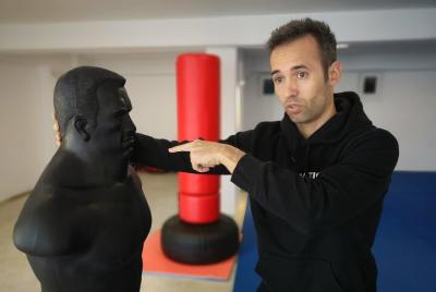 Greek style Martial Arts class