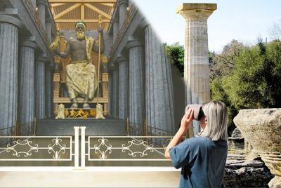 Olympia Walking Tour with Virtual Reality Glasses Olympia Walking Tour with Virtual Reality Glasses