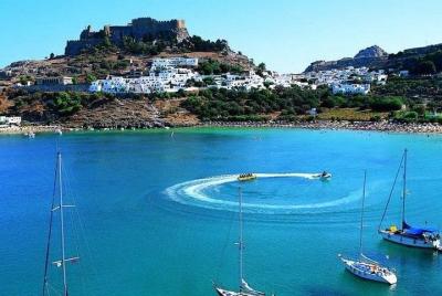 Private Day Sailtrip from Lindos or Kolymbia via famous beaches Private Day Sailtrip from Lindos or Kolymbia via famous beaches