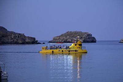 Lindos Submarine Private Tour with Swimming Stop at Navarone Bay  Lindos Submarine Private Tour with Swimming Stop at Navarone Bay