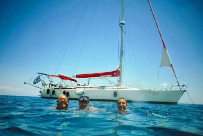 Day Cruise by a Sailing Yacht to the most beautiful bays or Rhodes (Small Group) Day Cruise by a Sailing Yacht to the most beautiful bays or Rhodes (Small Group)