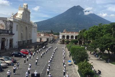 Colonial Antigua - Past and Present from Puerto Quetzal Colonial Antigua - Past and Present from Puerto Quetzal