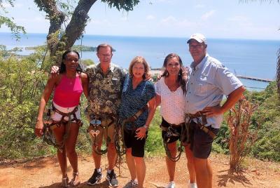 2 Hour Zip Lining Private Tour in Mahogany Bay