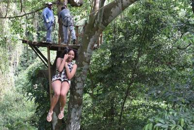 Zipline, Wildlife Park & Beach Jam-Packed Excursion