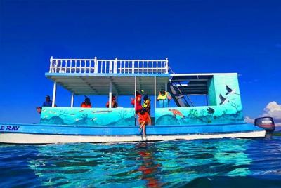 Roatan Private Catamaran Shipwreck, Blue Channel and Starfish wit Roatan Private Catamaran Shipwreck, Blue Channel and Starfish wit