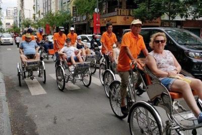 One hour cyclo tour around Saigon