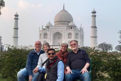Private Taj Mahal Sunrise and Sunset Full-Day Tour  Private Taj Mahal Sunrise and Sunset Full-Day Tour