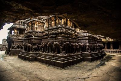 Ancient Ajanta & Ellora Buddhist Caves from Aurangabad