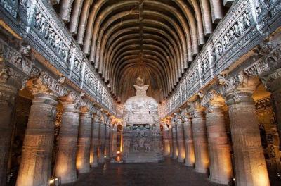 The Famous Ajanta Caves - A World Heritage Site Tour with Private Transfer