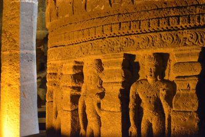 Ajanta & Ellora Caves Guided 2 Day Tour from Aurangabad