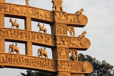 Sanchi Stupa and Udaigiri Caves from Bhopal Sanchi Stupa and Udaigiri Caves from Bhopal