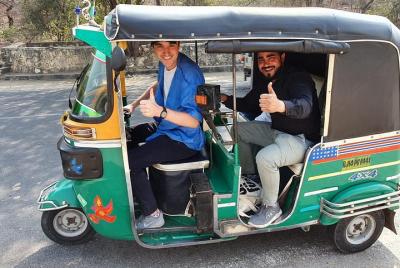 Pink city private Day Tour by Tuk Tuk with English speaking driver..