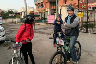 Refreshing Pink City Cycling Guided Tour Refreshing Pink City Cycling Guided Tour