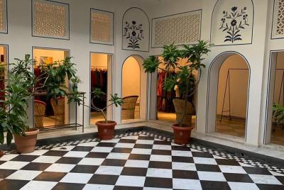 Yoga Class by an Expert at a Stunning Courtyard in the Heart of t