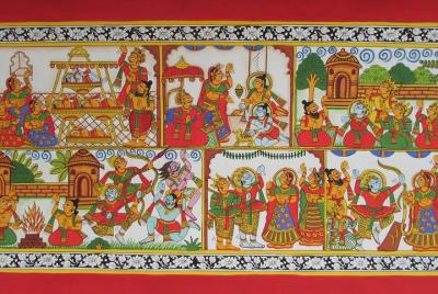Make my own Rajasthani Phad Painting  Make my own Rajasthani Phad Painting