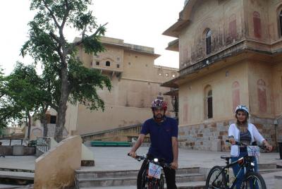 Majestic Jaipur on Pedals- A Full Day Self Guided Cycle Tour Majestic Jaipur on Pedals- A Full Day Self Guided Cycle Tour