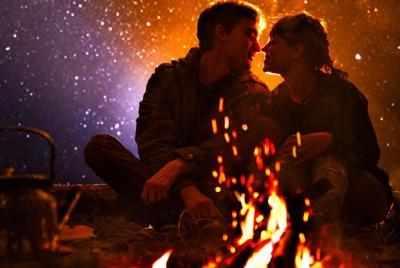 Romantic night in the Desert Romantic night in the Desert