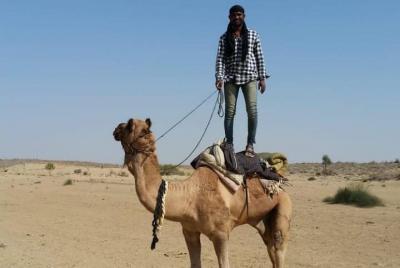 Raj camel safari in Jaisalmer Raj camel safari in Jaisalmer