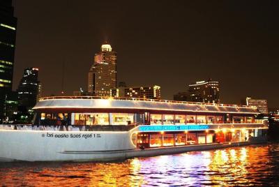 White Orchid Dinner Cruise at Bangkok including Return Transfer &