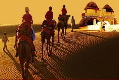 From Jaisalmer: Fort and Desert Safari with a Camel Ride From Jaisalmer: Fort and Desert Safari with a Camel Ride