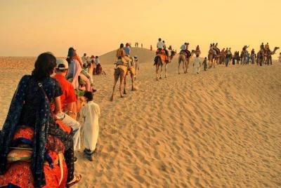 Folk dance and desert safari at Khuri Jaisalmer Folk dance and desert safari at Khuri Jaisalmer
