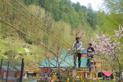 Boating, Zipline and Rope Adventure Combo in Manali Boating, Zipline and Rope Adventure Combo in Manali