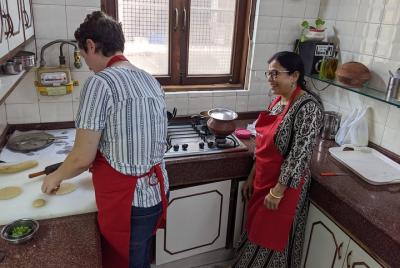 Cook and dine in the heart of New Delhi Cook and dine in the heart of New Delhi