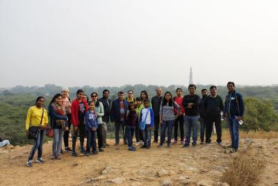 Delhi from its first city (Qila Lal Kot/Mehrauli)