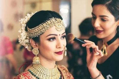 Half-Day Private Live Makeup Experiences of Indian Bridal