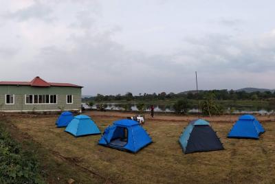 Full-Day Khadakwasla Backwater Camping in India Full-Day Khadakwasla Backwater Camping in India
