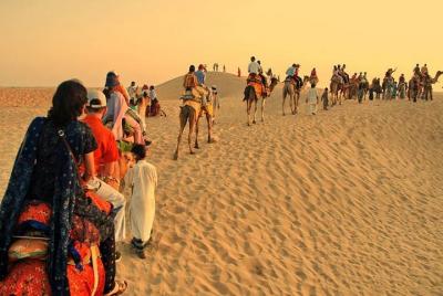 2 hour Sunset Camel Safari Adventure In Pushkar 2 hour Sunset Camel Safari Adventure In Pushkar