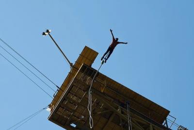 Bungee Jumping in Rishikesh