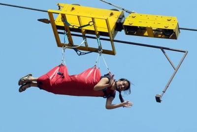 Flying Fox In Rishikesh