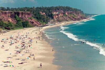 Varkala Cliffs Beach Tour from Trivandrum Varkala Cliffs Beach Tour from Trivandrum
