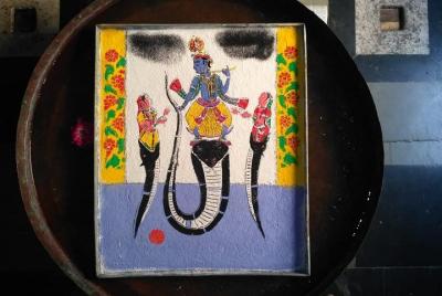 Jal Sanjhi or painting on water