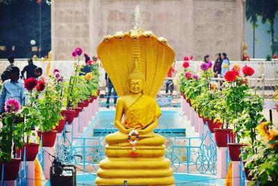 From Varansi: Day Tour to Sarnath with Boating and Ganga Aarti From Varansi: Day Tour to Sarnath with Boating and Ganga Aarti