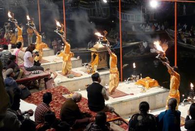 Varanasi - Evening Boat ride with Aarti ceremony  Varanasi - Evening Boat ride with Aarti ceremony