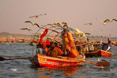 Private Yoga Class with Ghat walk and Akhada Visit Private Yoga Class with Ghat walk and Akhada Visit
