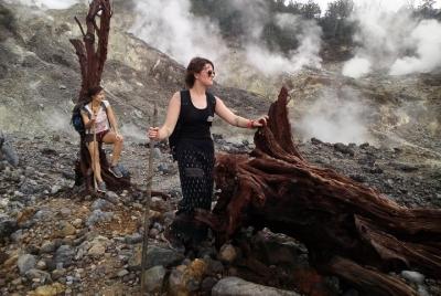 volcano hike and jungle trekking adventure