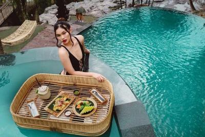 Bali D Bali D'Tukad River Club Floating Breakfast with Waterfall Free Access