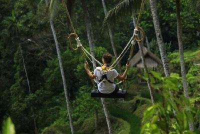Full-Day Tour: White Water Rafting and Jungle Swing with Rice Terrace Full-Day Tour: White Water Rafting and Jungle Swing with Rice Terrace